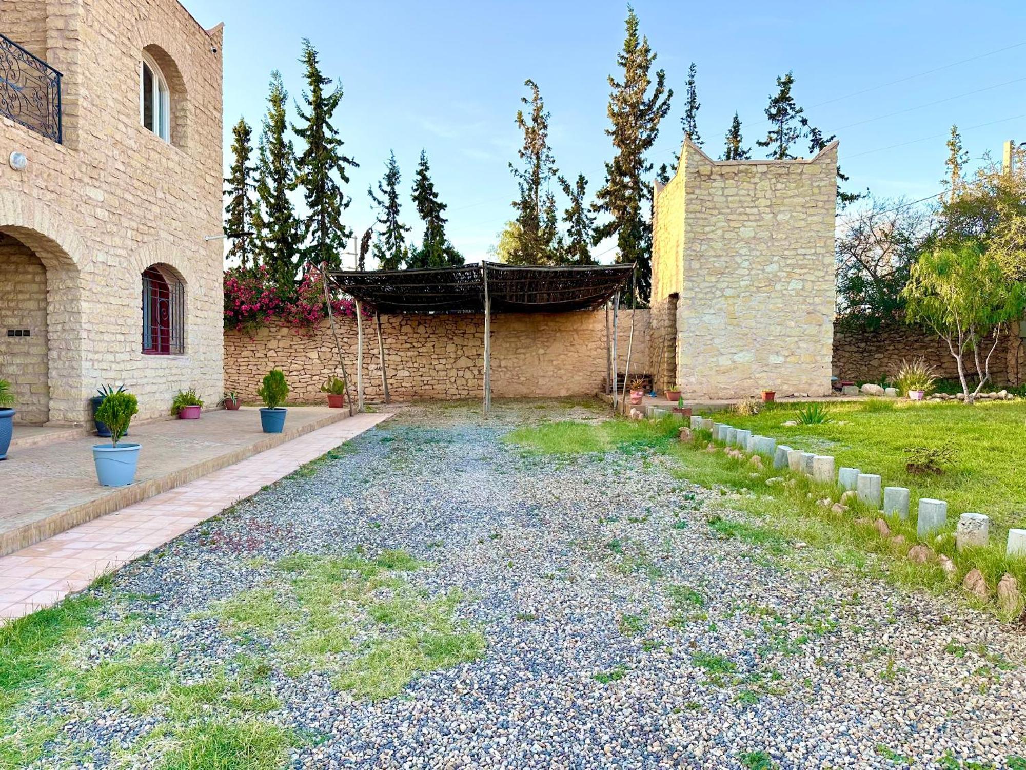 Villa Quiet Oasis Luxury Stone With Panoramic Views Near Essaouira